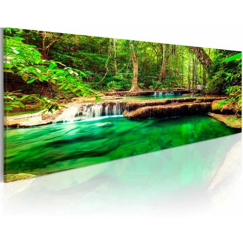  Slika - Emerald Waterfall 150x50