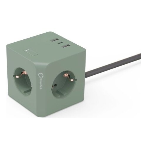 Allocacoc 11468/DEMD45 magnet Dock produžni kabl sa 3 utičnice A+2C Cene