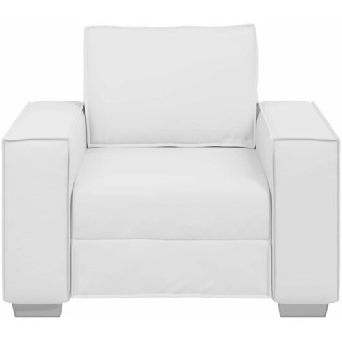 SOFA stolica Bijeli 100 cm Lažna koža Slike