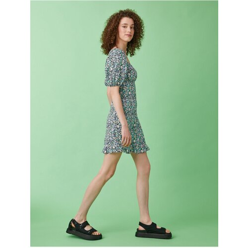 Koton Both Dress - Green - Ruffle Slike