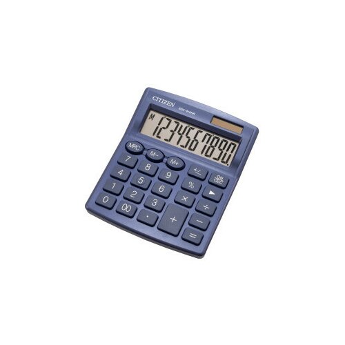  Stoni kalkulator SDC-810 color , 10 cifara Citizen plava ( 05DGC811E ) Cene