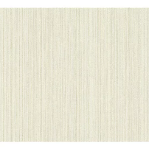 A.S. CREATION TAPETEN Tapeta iz netkane tekstilije AS CREATION Battle of Style (kremna, brez vzorca, 10,05 x 0,53 m)