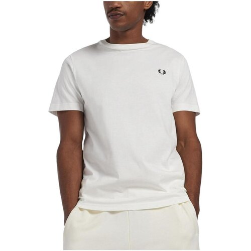 Fred Perry Majice s kratkimi rokavi - Bela Slike