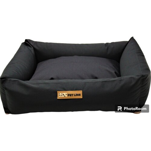 Pet Line krevet za pse sa jastukom crni s 65x50cm Cene