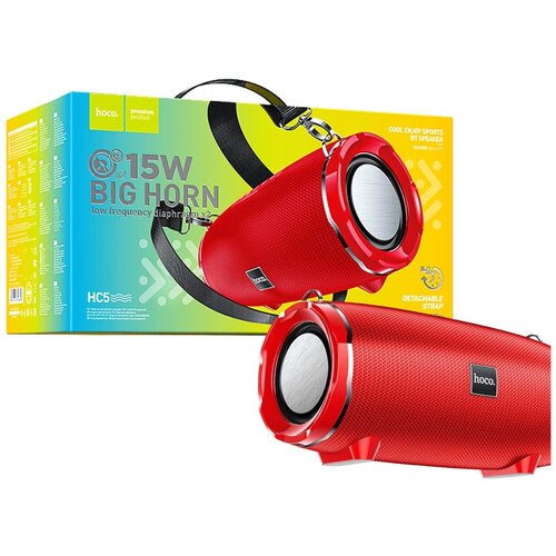hoco. Zvučnik bežični, Bluetooth, 3600mAh, 15 W – HC5 Cool Enjoy Red Cijene
