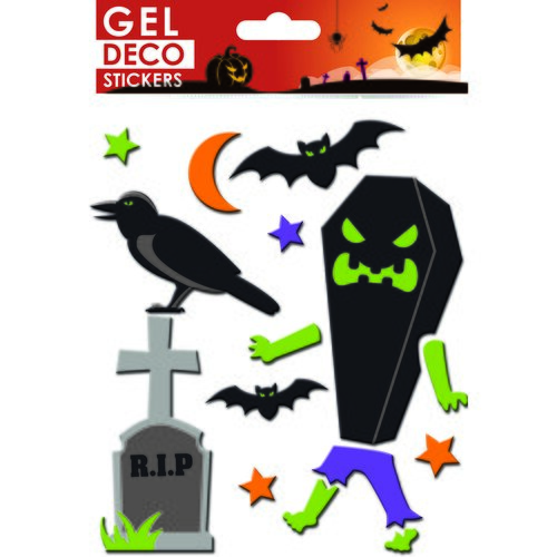 Grupo HALLOWEEN DECO GEL NALEPKE NAGROBNIK, (20862387) Slike