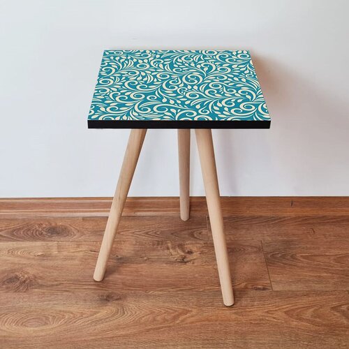 Hanah home klub sto Shp171, 35x42x35 cm, Tirkizni Cene