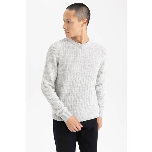 Defacto Standard Fit Crew Neck Knitwear Sweater Slike