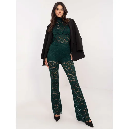 Italy Moda Trousers-MI-SP-K69-1.54-dark green