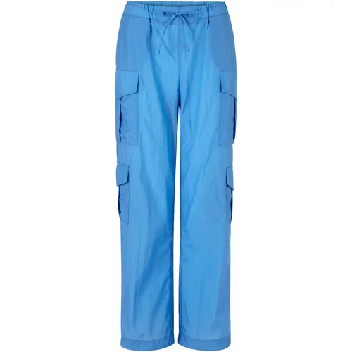 Rich & Royal Kargo hlače neonsko modra