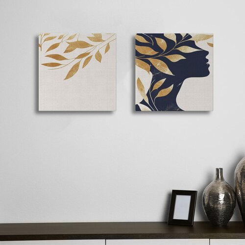 Wallity Slika ASR2-CNV25-10, 40x40cm, 2 dijela Cene