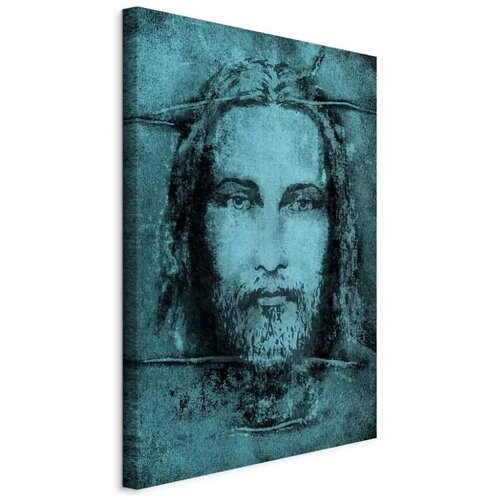  Slika - Shroud of Turin in Turqoise (1 Part) Vertical 80x120 Standard Cene