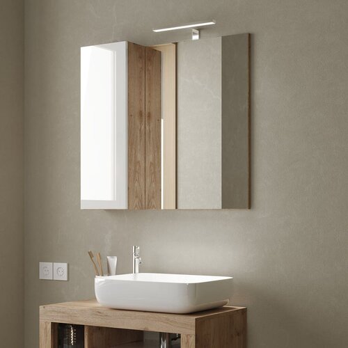 LC Mobili Ormari s ogledalom i LED svjetlom HAMBURG 432430-778P Slike