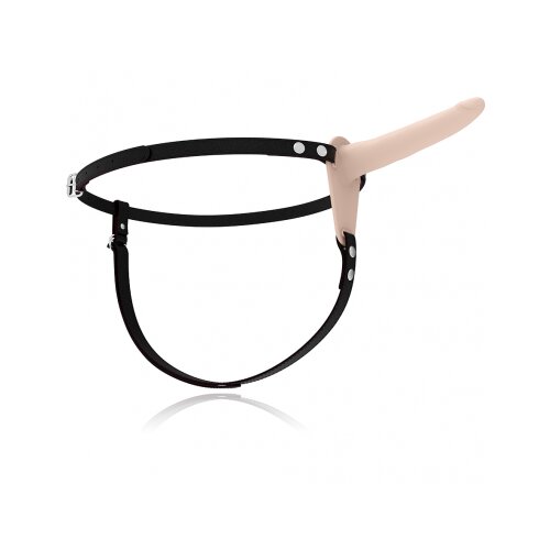 Fetish Submissive Vibracijski strap-on 15cm, kožen Cene