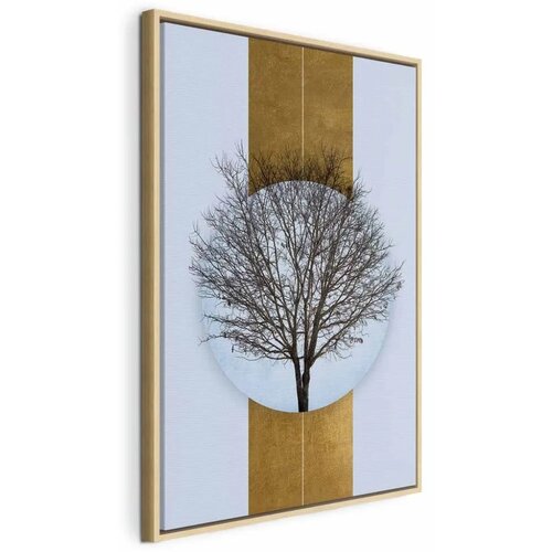  Slika - Circle of Nature (1-part) - Tree Branches in Round Composition 40x60 Cijene