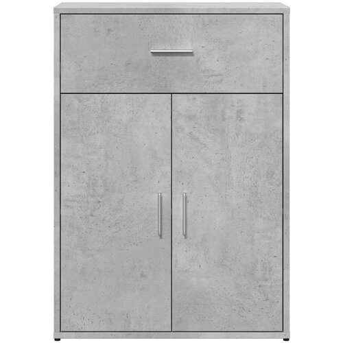 VidaXL Komoda siva boja betona 60x30x84 cm od konstruiranog drva Slike