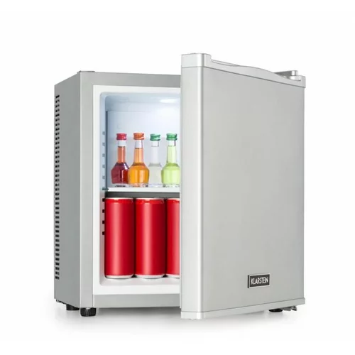 Klarstein secret cool, mini hladilnik, mini bar, 13 l, energijski razred g, 0d, srebrna