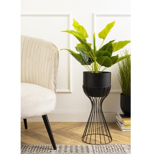  saksija za cveće LOFT 46x20 cm crna Slike