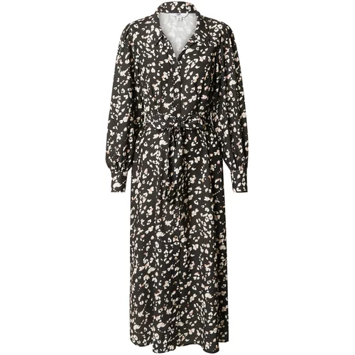 Dorothy Perkins Košulja haljina boja devine dlake (camel) / ecru/prljavo bijela / crna