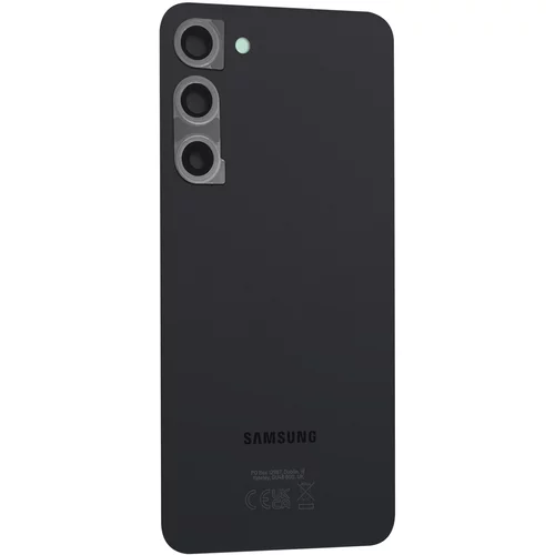 Samsung Zadnje steklo z vkljuceno leco, original S23 Plus - Phantom Black, (20897962)