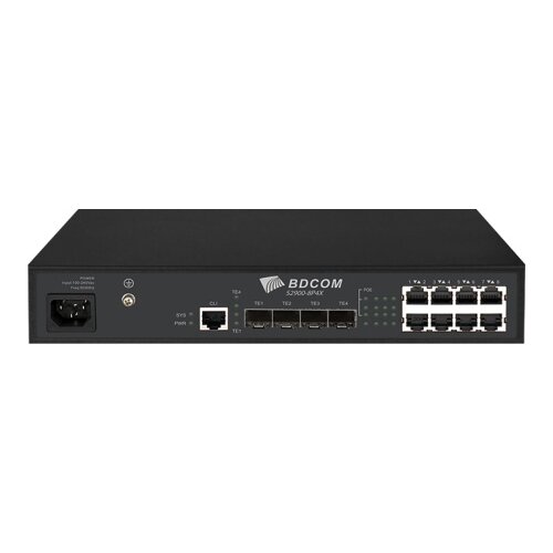 Bdcom switch S2900-8P4X , gigabit, Poe, 8xPoE, 4x10G ( 5588 ) Cene