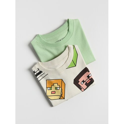Reserved BOYS` T-SHIRT - bljedozeleno Cijene