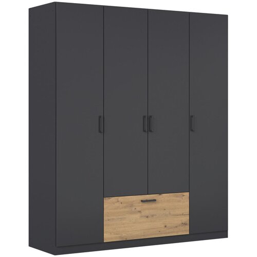 Boxxx OMARA ZA OBLAČILA, siva, hrast artisan Cene