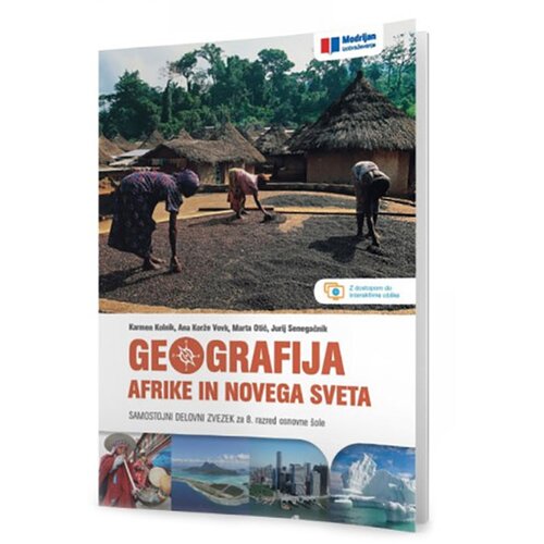  GEOGRAFIJA AFRIKE IN NOVEGA SVETA 8, samostojni delovni zvezek za geografijo v 8. razredu osnovne &scaron;o Cene