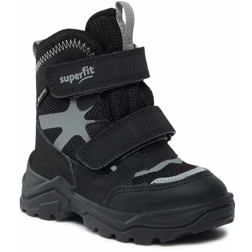 Superfit Škornji za sneg GORE-TEX 1-002022-0000 M Black/Lightgrey