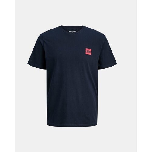 Jack & Jones Majice s kratkimi rokavi 12279100 BRANDY Modra Cene