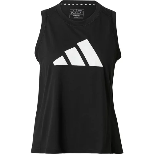 Adidas Športni top 'TR-ES' črna / bela