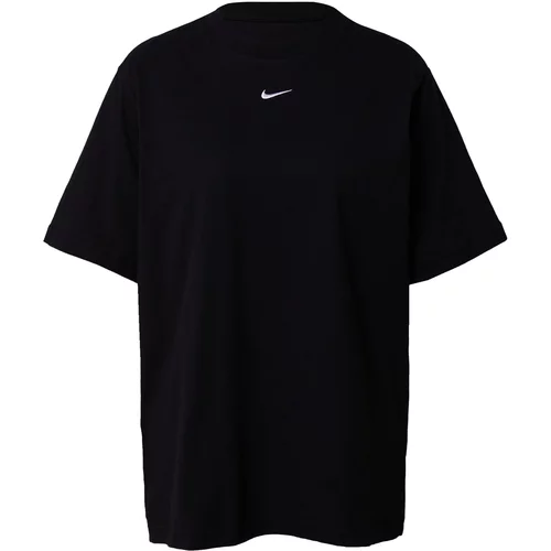 Nike Sportswear Majica 'Essentials' črna / bela