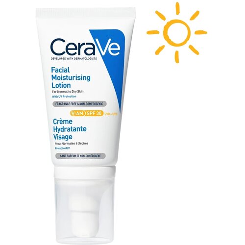 CERAVE® SRBIJA Moisturizers hidratantna krema za lice za normalnu i suhu kožu SPF 30 52 ml Cijene
