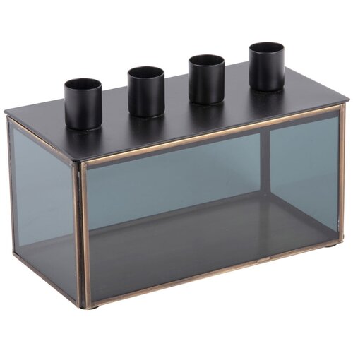 PT LIVING Steklen svečnik Boxed Rectangle – Cene