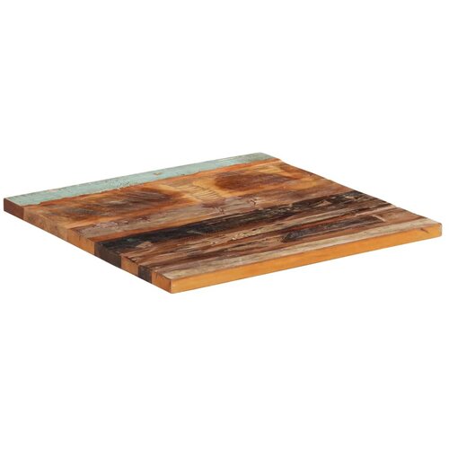  Četvrtasta stolna ploča 60x60 cm 25 - 27 mm od obnovljenog drva Slike