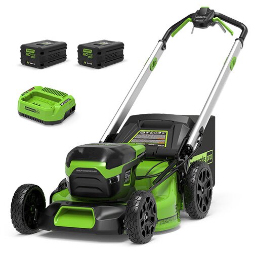 GREENWORKS akumulatorska kosilica za travu GD60LM51SP 60 v + punjač + 2 baterije Cene