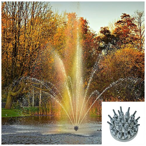 Nero Mlaznica za fontanu Tri cveta 1″ ( protok 12m3 ; visina 2.3m ; prečnik 2.3m ) Cene