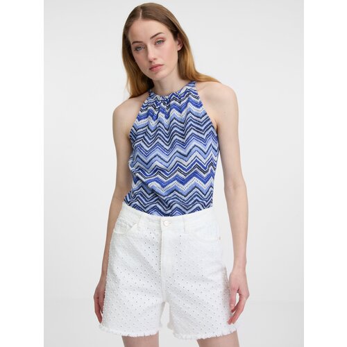 Orsay Blue women&amp;#039;s patterned tank top - Women&amp;#039;s Slike
