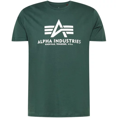 Alpha Industries Majica kraljevski zelena