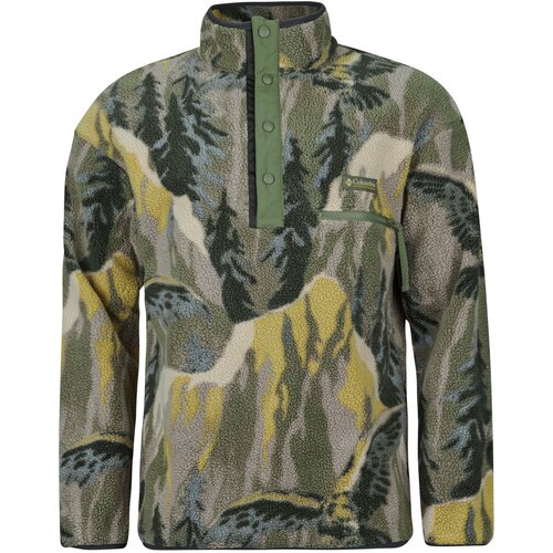 Columbia Flis Helvetia II Printed Half Snap Fleece Kaki Slike