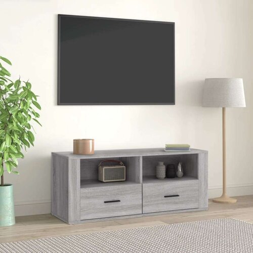 TV ormarić boja hrasta sonome 100x35x40 cm konstruirano drvo Cijene