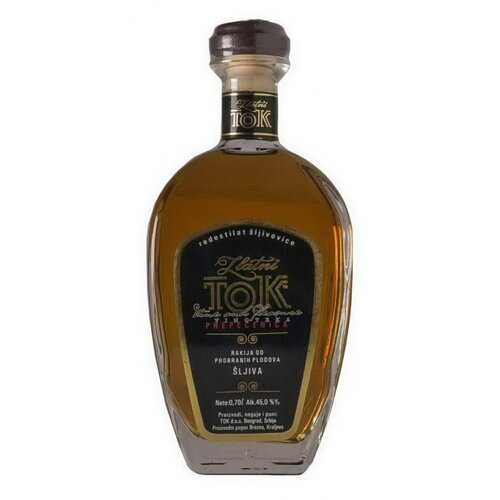 TOK Rakija Zlatni &Scaron;ljiva, 5 godina, Gift Box, 0.7l Cene