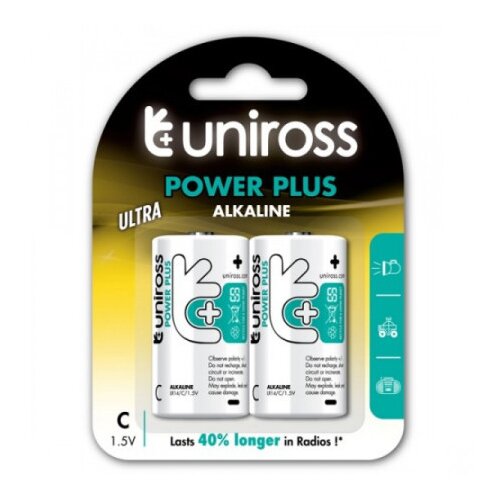 Uniross C HR14 1.2V HYBRIO 3000MAH/C BP2 ( LR14U/Z ) Cene