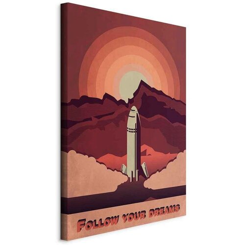 Artgeist Slika Na Platnu Space Flight Cene