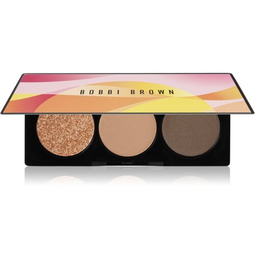 Bobbi Brown Sunkissed Glow The Essential Eyeshadow Trio paleta sjenila za oči nijansa Sunrise 4.4 g Slike
