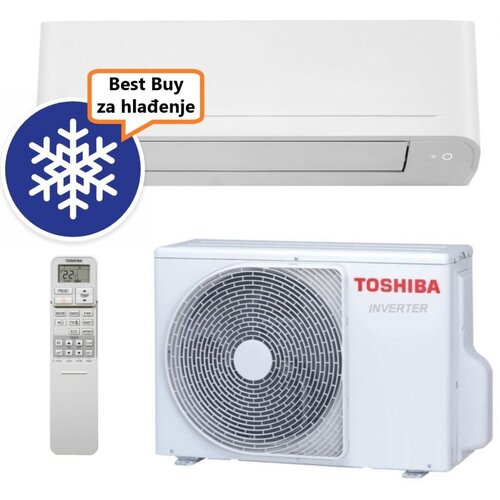 Toshiba KLIMA UREĐAJ 2,5kW RAS-B10B2KVG-E2/RAS-10B2AVG-E2- Seiya Classic 2, do 25m2, A++, R32 Cijene