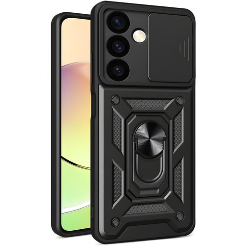 IZMAEL.eu Hybrid Armor Camshield ovitek za Samsung Galaxy A35 - Črna Cene
