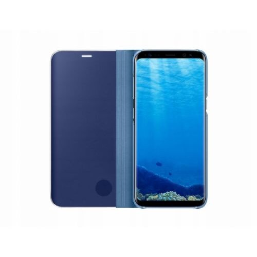 Onasi clear view za samsung galaxy A02s A025 - modra Slike