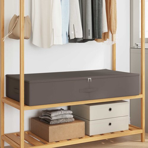  Kutija za spremanje 24 pcs Siva 90 x 48 x 15 cm Netkana tkanina Slike