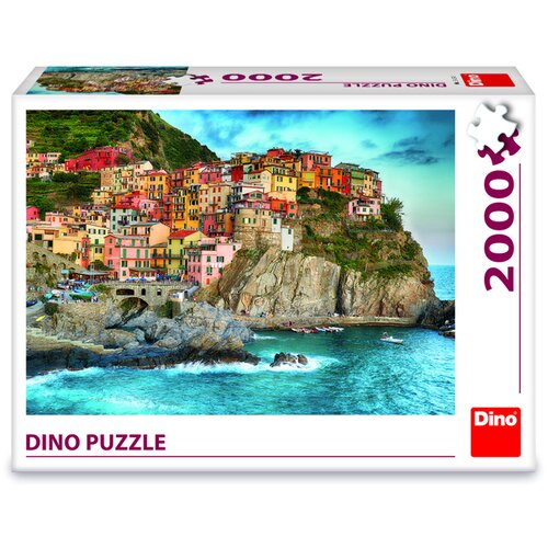 Dino puzzle pejzaž manarole italija 2000kom Cene